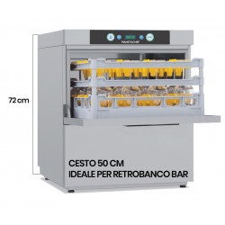 Lavabicchieri Professionale Bar: Elettromeccanica Cesto Tondo 40x40